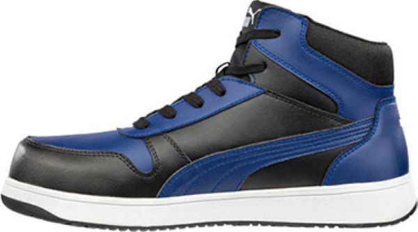 PUMA Blue/Black Mid Front Court Composite  Toe ESD WP Athletic shoe 63.007.5