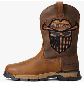 Ariat Men's Rebar Flex Western Work Boot Broad Soft Square Toe 1004043 –  West Point Safety Shoes