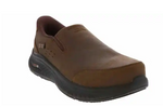 Skechers Men's Brown Carbon Toe Electrical Hazard SR  Slip in 200456