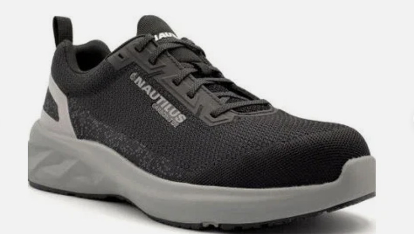 Nautilus Men's Black Carbon Toe ESD Lace up Work Shoe N5100