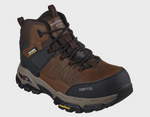 Skechers Men's Brown Composite Toe Electrical Hazard Waterproof Boot 200161