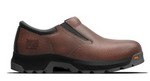 Timberland PRO Men's EH SR Leather BRN Composite Toe Slip-On Work Shoe 0A5YC3