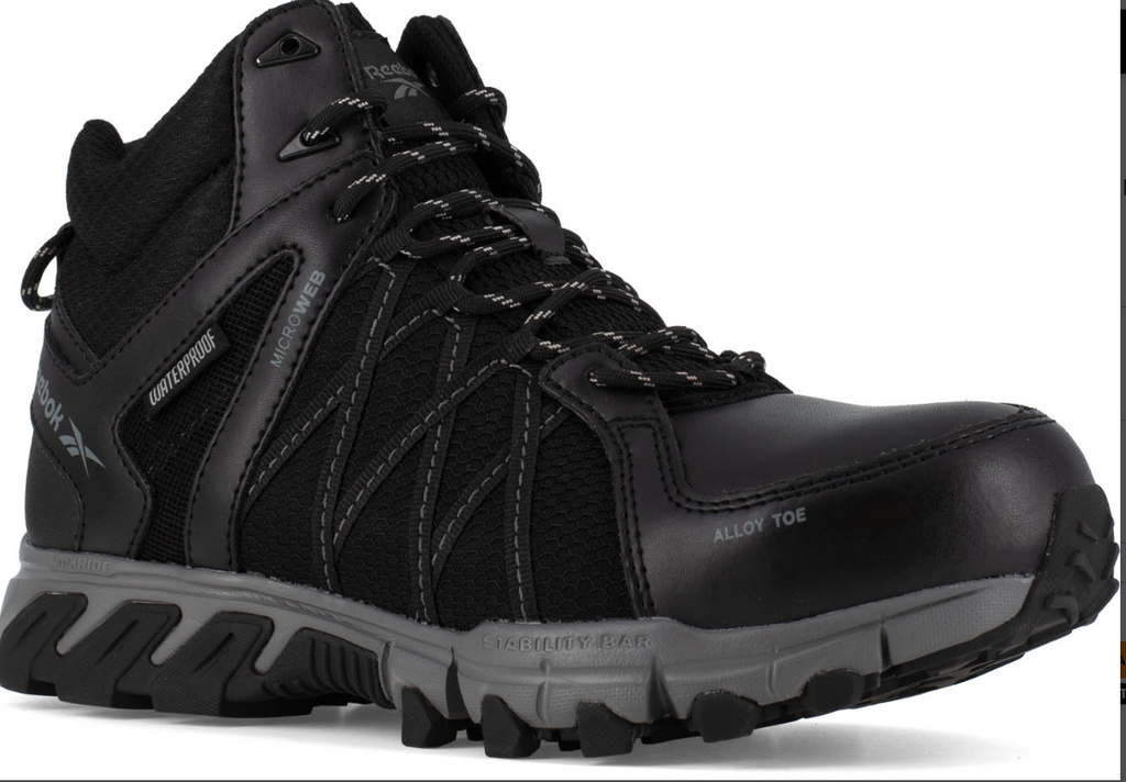 Reebok Men's Alloy Toe EH Slip Resistant High Top Work Shoe RB3401