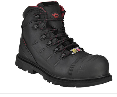 Avenger Men's Composite Toe Electrical Hazard Waterproof Black Work Boots A7547