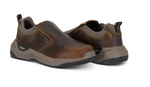Avenger Women's Brown Carbon Toe EH SR  Slip-On Work Shoe A9106