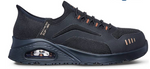 Skechers Women's Black Carbon Toe Slip-in ESD Work Shoe 108217