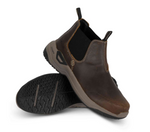 Avenger Men's Brown Leather Carbon Toe EH SR Work Shoe A9004