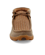 Men's Brown Driver Moc Soft Toe Lace-Up  Shoe MDM033