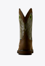 Ariat Men's Groundwork Steel Toe EH WP Square Toe Work Boot 10082099