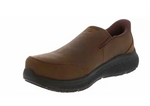 Skechers Men's Brown Carbon Toe Electrical Hazard SR  Slip in 200456