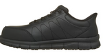 Skechers Women's Black Steel Toe Slip-in EH Work Shoe 108353