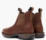 Durango Rebel Men's Brown Leather Steel Toe SR EH Chelsea Work Boot DDB0541
