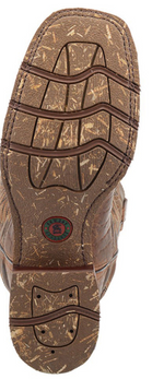 Laredo Men's Brown Pull-On Square Toe Western Boot 7835