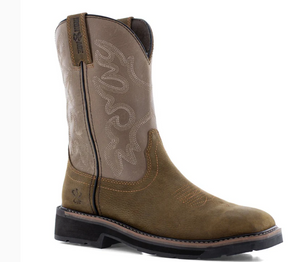 Iron Age Outlaw Men's Square Steel Toe Waterproof EH Work Boot IA5041