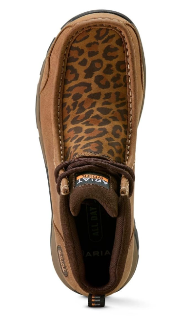 Ariat Women's Moc Composite Toe EH Oil/Slip Resistant Work Boot 10073361