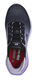 Skechers Women's Black Composite Toe Slip-in EH Work Shoe 108152 BKPR