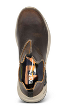 Avenger Women's Brown Carbon Toe EH SR  Slip-On Work Boot A9104