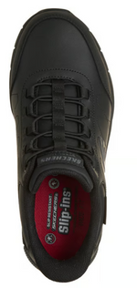 Skechers Women's Black Steel Toe Slip-in EH Work Shoe 108353