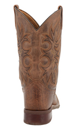Laredo Men's Brown Pull-On Square Toe Western Boot 7835