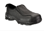 Nautilus Women's ESD Black Steel Toe Oil/Slip Resist. On Work Shoe N1631