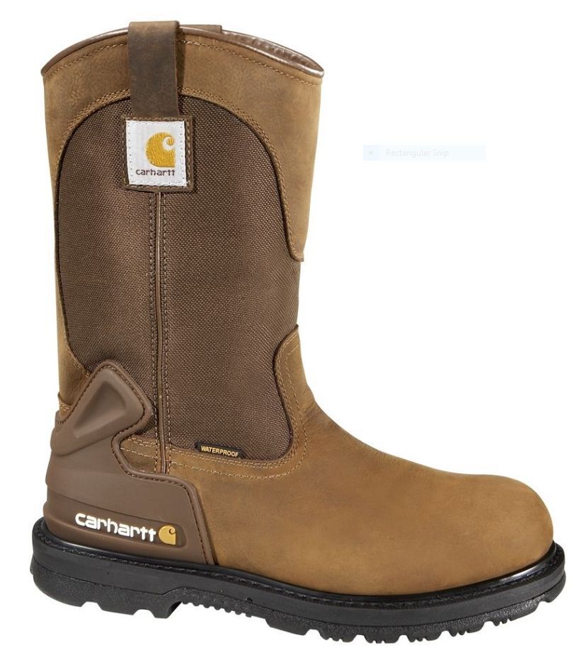 Carhartt Men's Bison 11'' Waterproof Steel Toe Work Boots CMP 1200