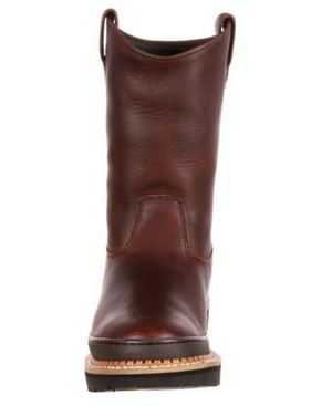 Georgia wellington pull sales on work boots