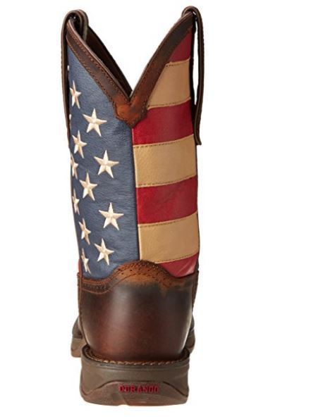 Durango Rebel Men's American Flag Pull On Steel Toe EH Western Boot DB020