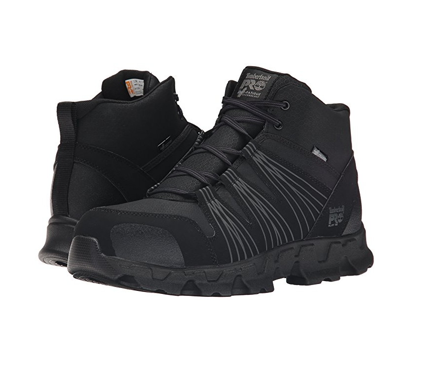 Timberland PRO Men s Powertrain Mid ESD Alloy Toe Black Hiker