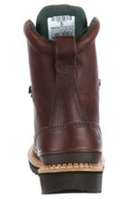 Georgia Men's Brown Leather Steel Toe Electrical Hazard Lace-Up Work Boot G8374