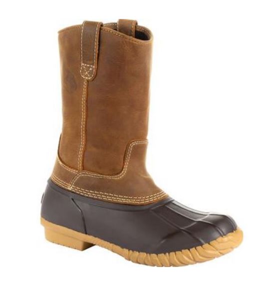 Georgia Unisex Marshland Alloy Toe Electrical Hazard WP Pull-On Duck Boot GB00414