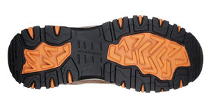 Skechers Men's Brown Composite Toe Electrical Hazard Waterproof Sneaker 77183