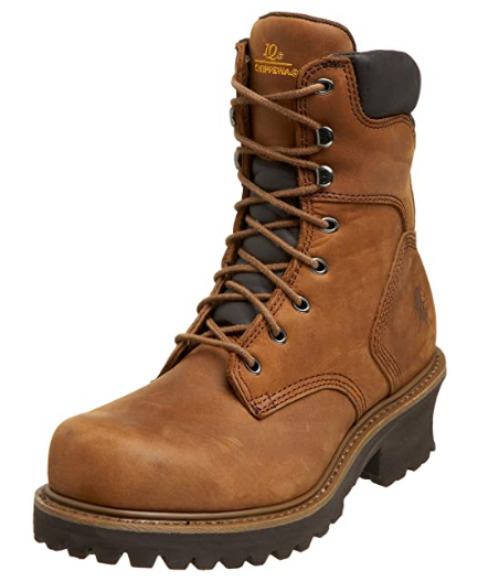 Chippewa Men's Electrical Hazard Steel Toe Logger Lace-Up Work Boot 55026