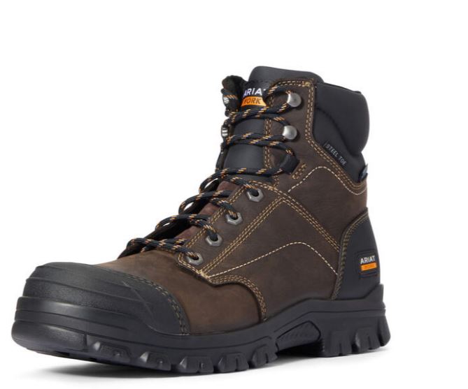 Ariat Men's Waterproof Steel Toe EH Oil/Slip Resistant Work Boot 10034673