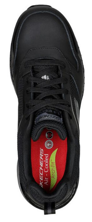Skechers Men's Slip Resistant Composite Toe EH Work Shoe 200134/BKCC