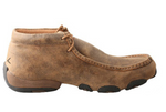 Men's Brown Driver Moc Soft Toe Lace-Up  Shoe MDM0003