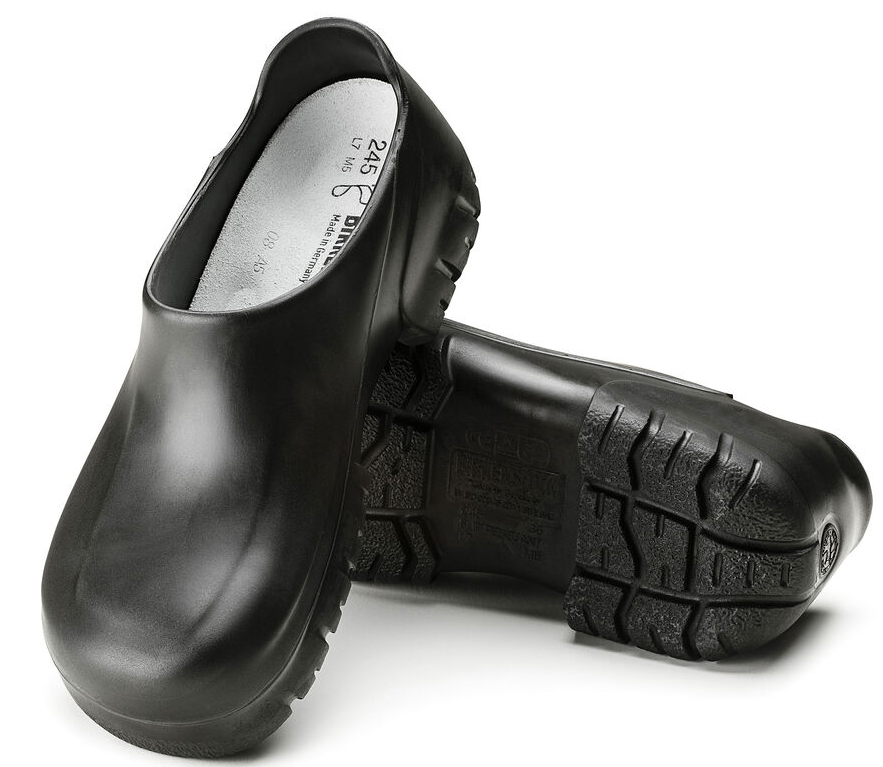 Birkenstock steel toe hot sale clogs