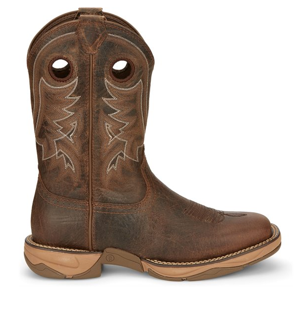 Tony Lama 'Rasp' Men's Brown Leather Pull-on Western Boot RR3364