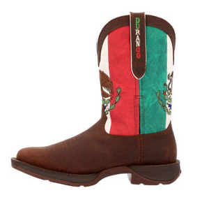 Durango Rebel Men's Mexican Flag Slip/Oil Resist. Soft Toe Boot DDB0430