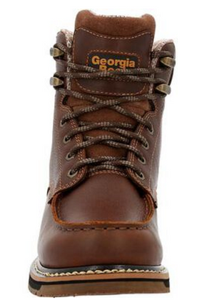 GEORGIA BOOT 'AMP LT EDGE' Men's WP EH Leather Lace-Up Work Boot GB00467