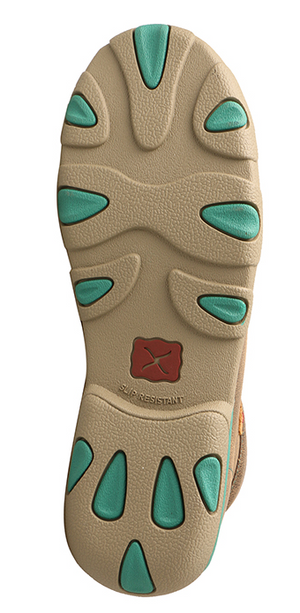 Twisted X Women's 'Chukka' Moc Alloy Toe Slip/Oil Resistant Work Shoe WDMAL01