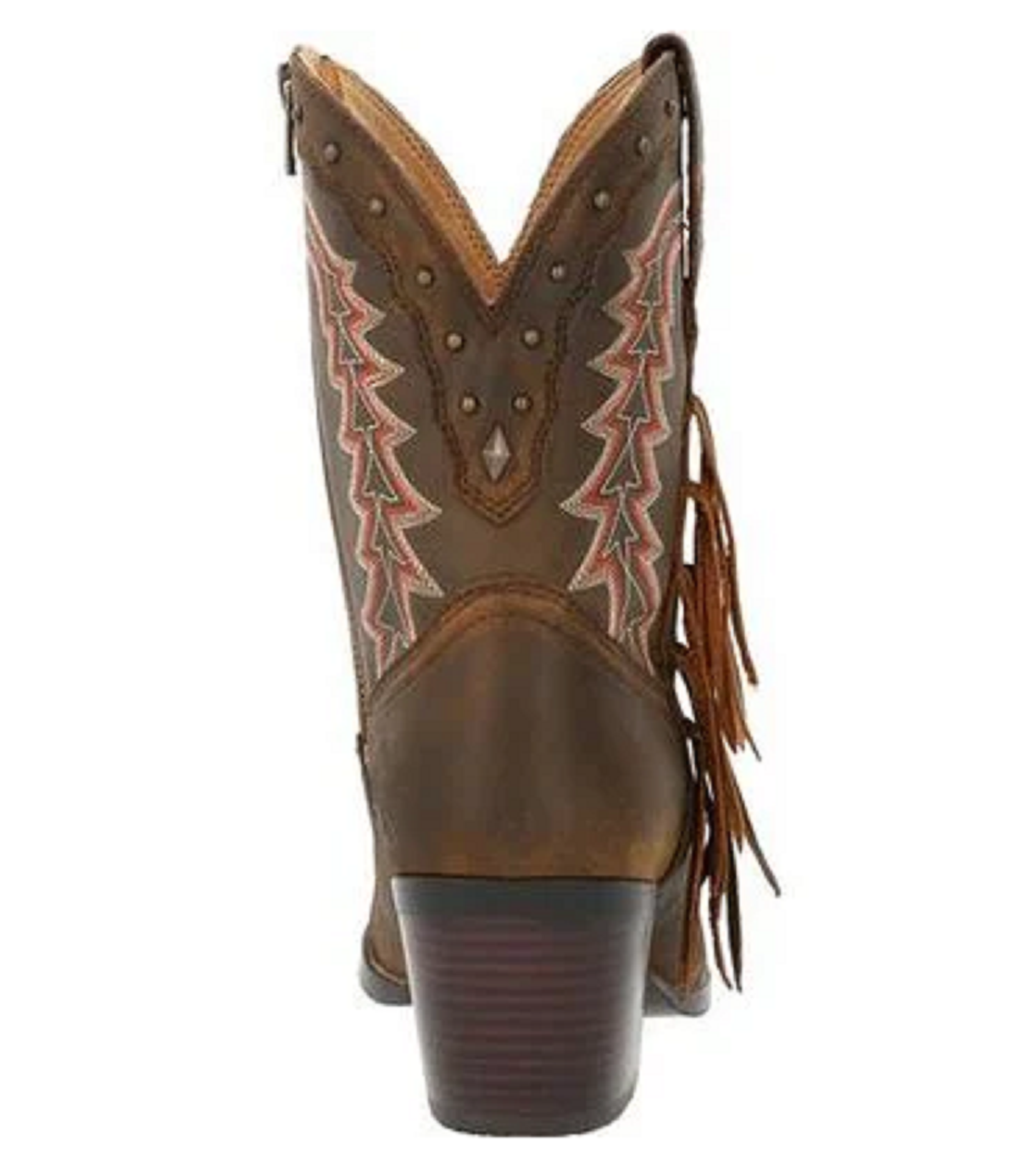 Durango 'Crush' Women's Brown Fringed Western Boot DRD0430