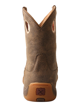 Twisted X Kid's Moc Toe Pull-On Leather Boot YDB0002